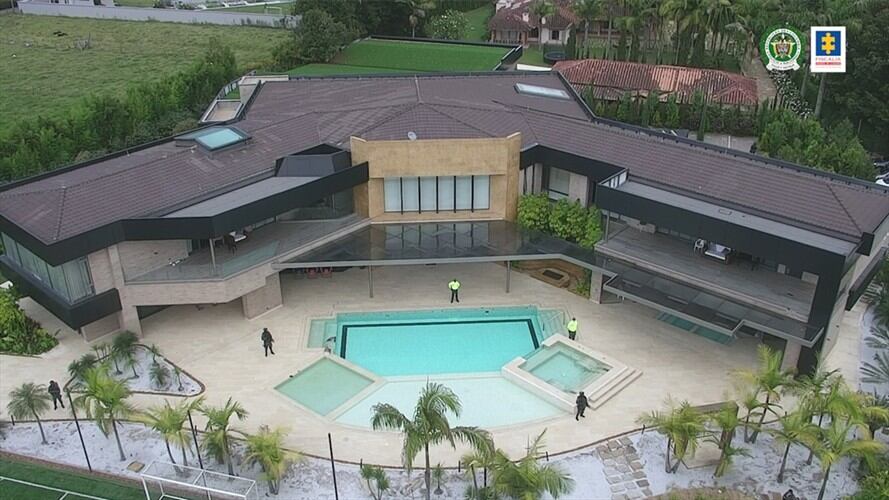 Las propiedades afectadas están ubicadas en Buenavista y Planeta Rica (Córdoba); Medellín, La Ceja, Rionegro y Caldas (Antioquia). Foto: Fiscalía General de la Nación