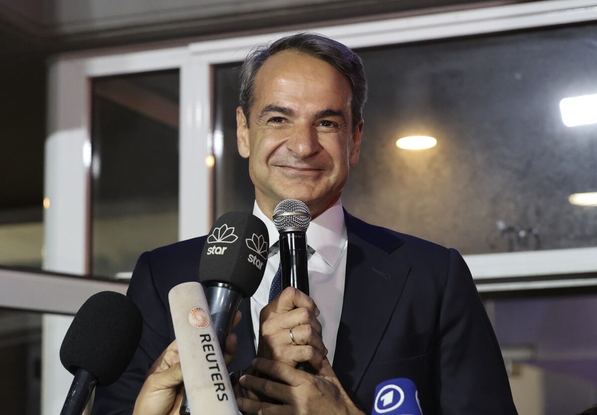 Kyriakos Mitsotakis, primer ministro de Grecia | Foto: GettyImages