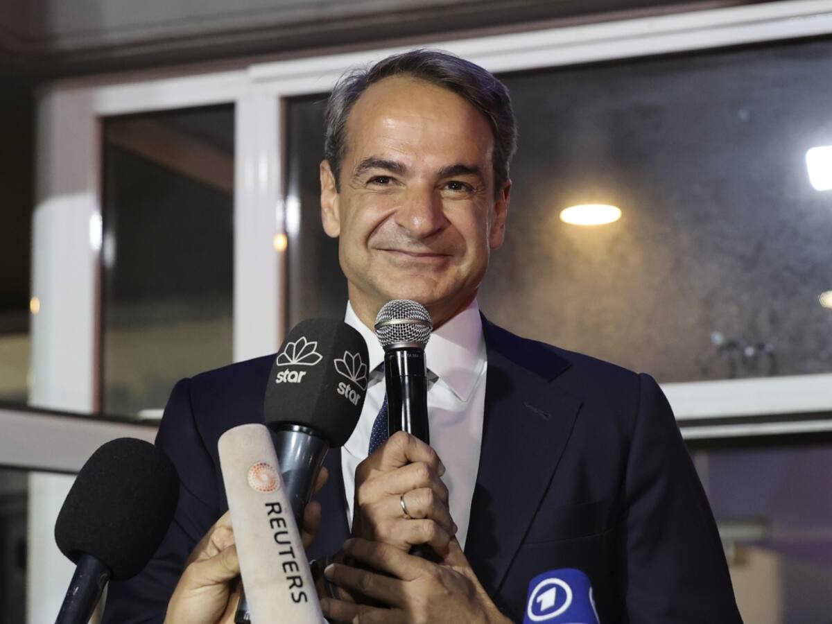 Grecia le apuesta a la reelección del conservador Mitsotaskis como primer ministro