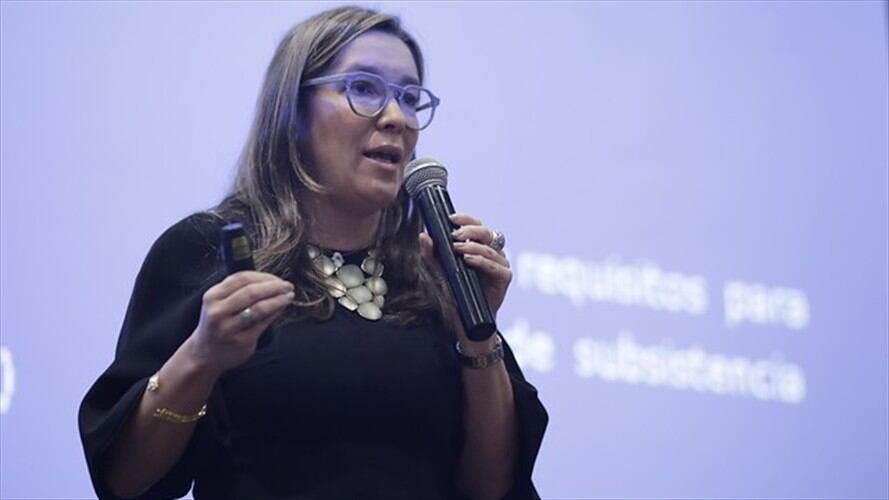 Ministra de Energía, María Fernanda Suárez. Foto: Colprensa