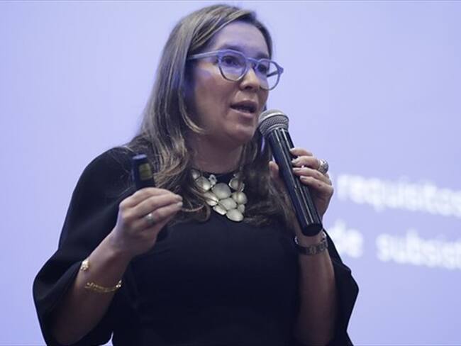 Ministra de Energía, María Fernanda Suárez. Foto: Colprensa