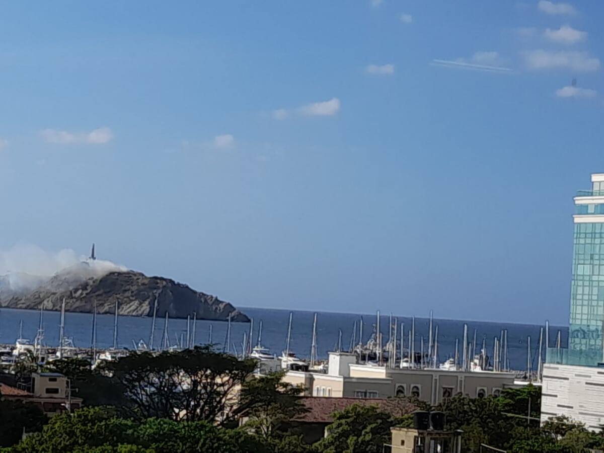 Incendio en El Morro de Santa Marta fue controlado