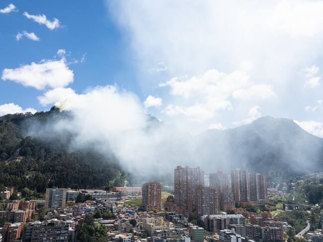 Incendio en Bogotá | Foto: W RADIO