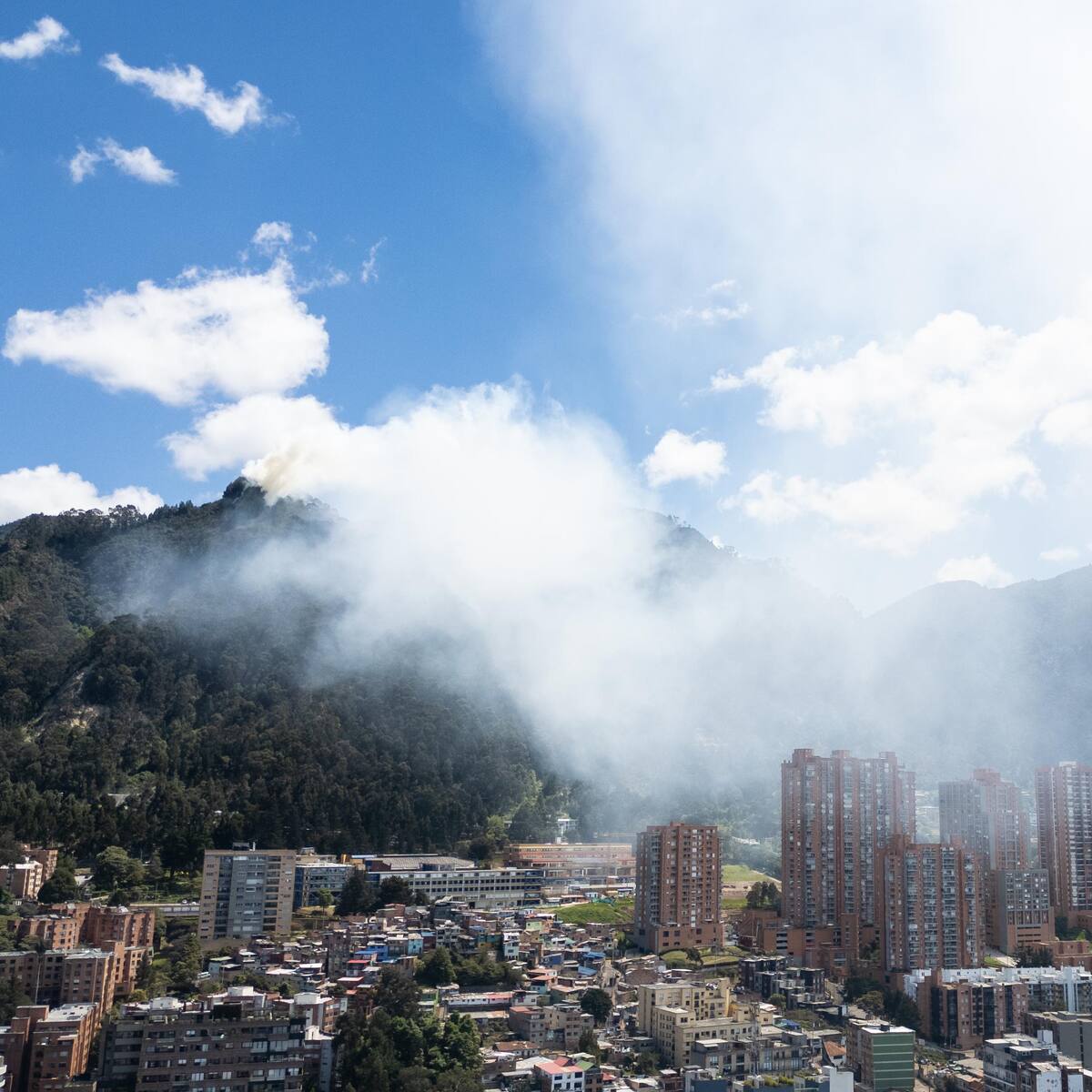 Emergencia ambiental en Cundinamarca: bomberos reportan diez incendios en la región