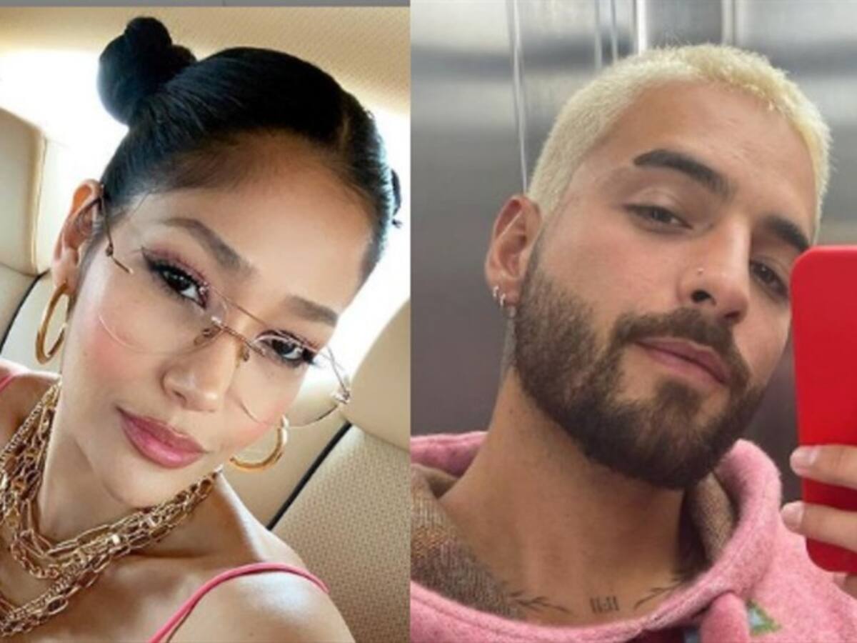 Molestan a Farina en redes por comprometedora foto junto a Maluma