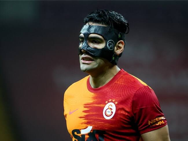 Radamel Falcao García, jugador del Galatasaray de Turquía. Foto: BSR Agency/Getty Images
