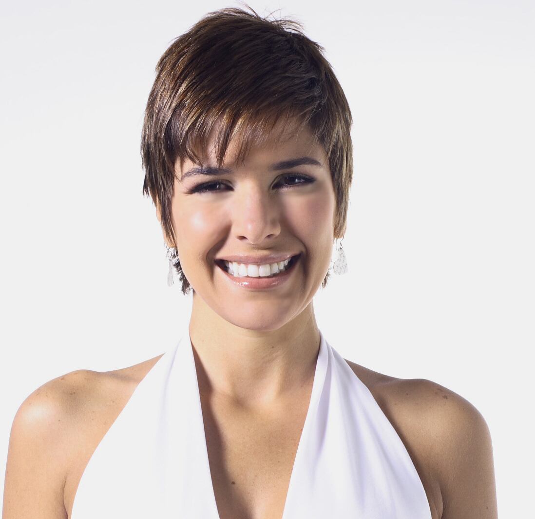 MABEL KREMER Y UN PASO EN FALSO EN SU DEBUT ACTORAL. (ARCHIVO COLPRENSA).