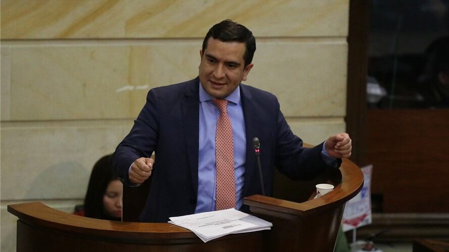 Edward Rodríguez, representante a la Cámara por el Centro Democrático. Foto: Colprensa