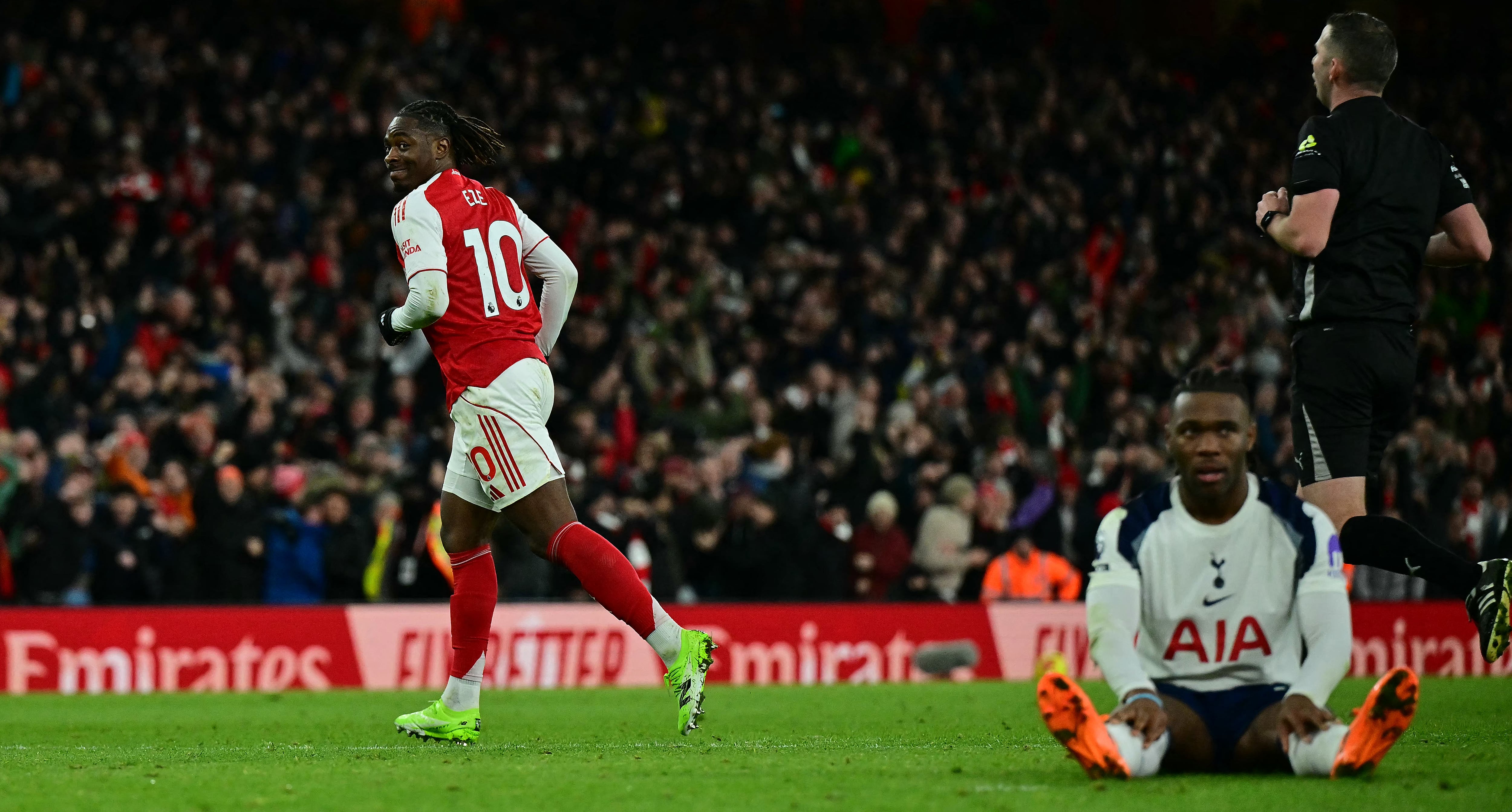 Arsenal vs. Tottenham. Foto: AFP