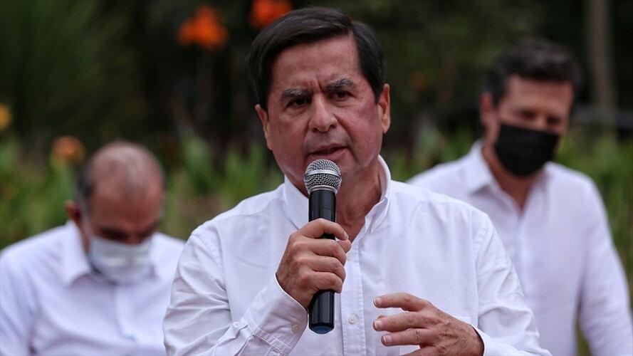 Juan Fernando Cristo propone reducir el Congreso en 30% y sus gastos en un 50%. Foto: Colprensa