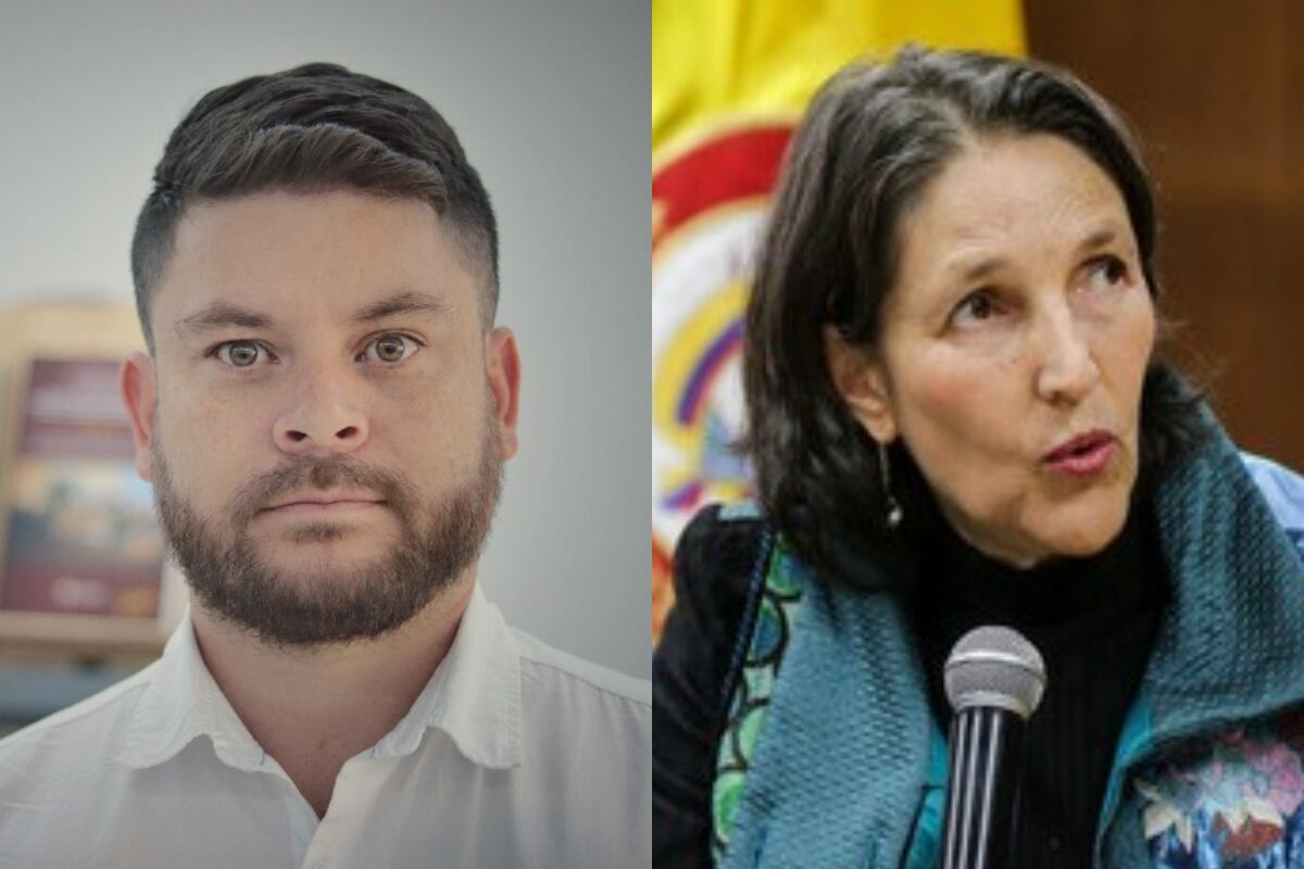 Edwin Arias y María Gaitán Valencia. Fotos: Cortesía y Colprensa.