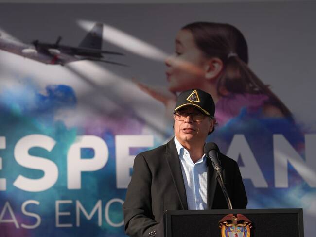 Presidente de Colombia, Gustavo Petro. Foto: Colprensa.