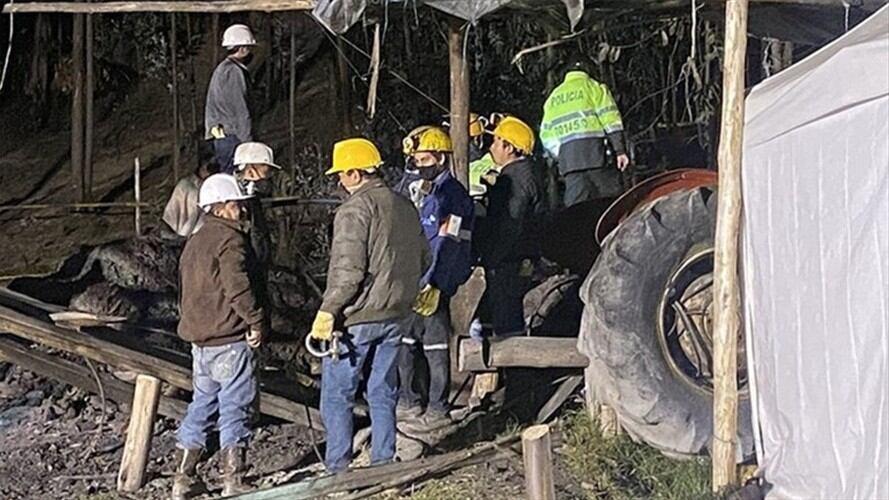 Según la Agencia Nacional de Minería el accidente se dio por atmosferas irrespirables.. Foto: Alcaldía de Sogamoso