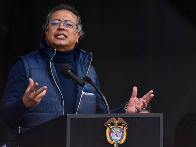 Presidente Gustavo Petro. (Photo by: Cristian Bayona/Long Visual Press/Universal Images Group via Getty Images)