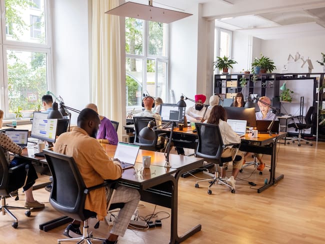 Imagen de referencia de oficina. Foto: Getty Images.