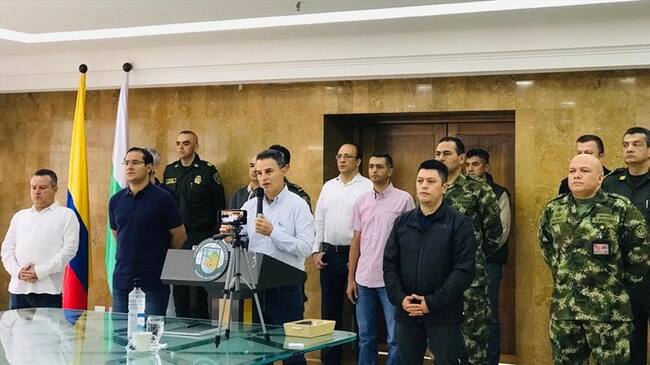 Gobernador de Antioquia, Aníbal Gaviria. Foto: Gobernación de Antioquia
