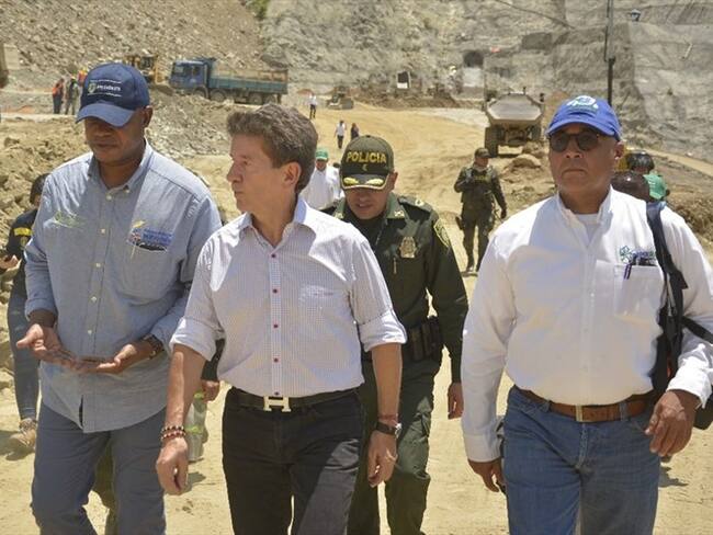 El gobernador de Antioquia, Luis Pérez Gutiérrez va a realizar “un análisis muy preciso&quot; en esta región. Foto: Cortesía/ Gobernación de Antioquia.