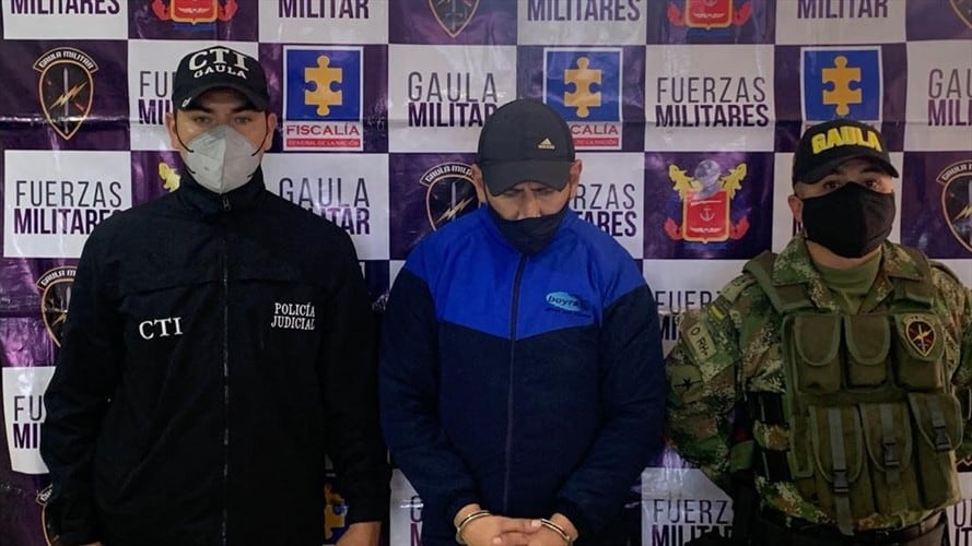 Juez legalizó captura de Nilson Díaz. Foto: Cortesía Fiscalía General