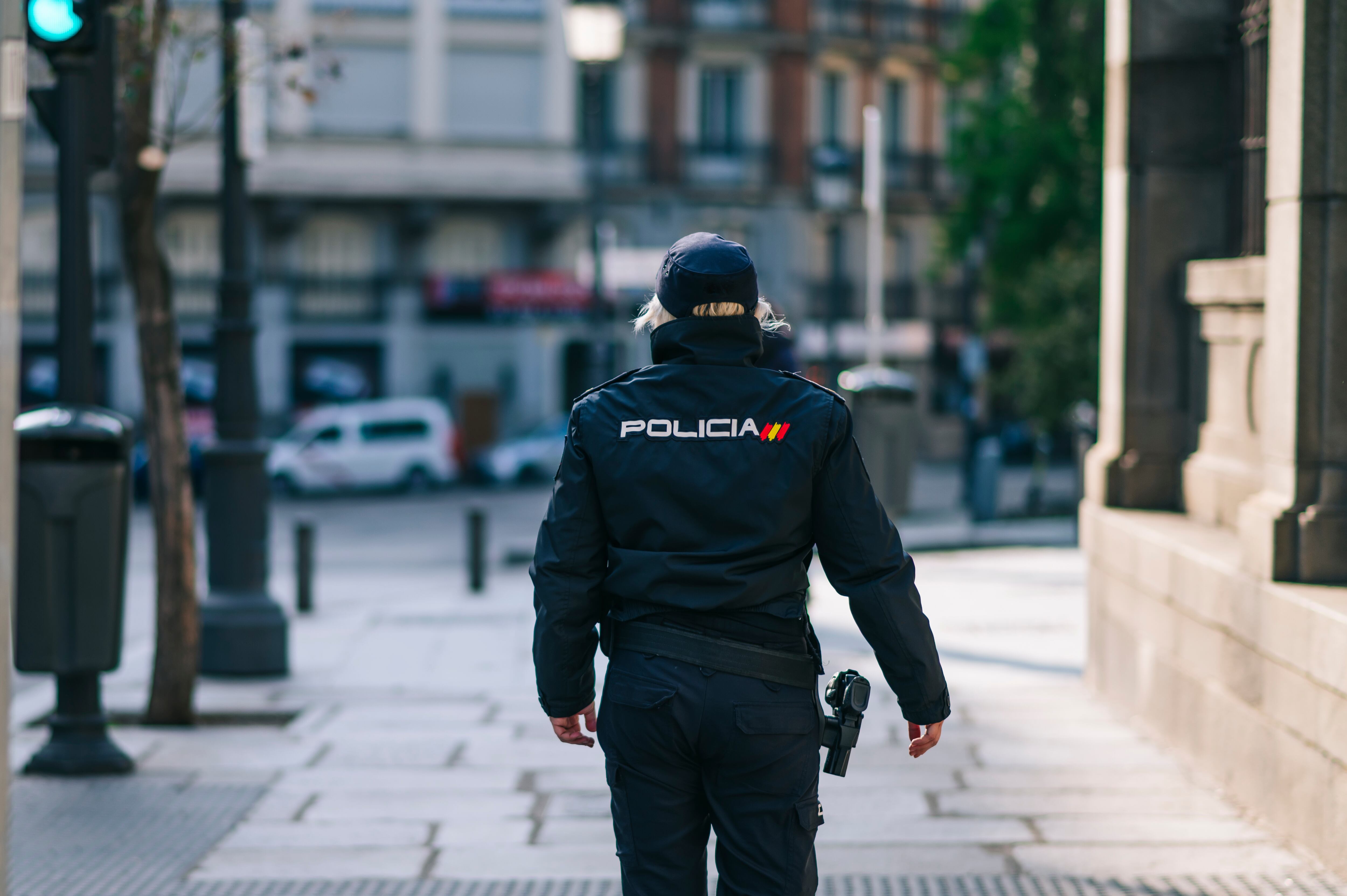 Policía española. FOTO: Getty Images.