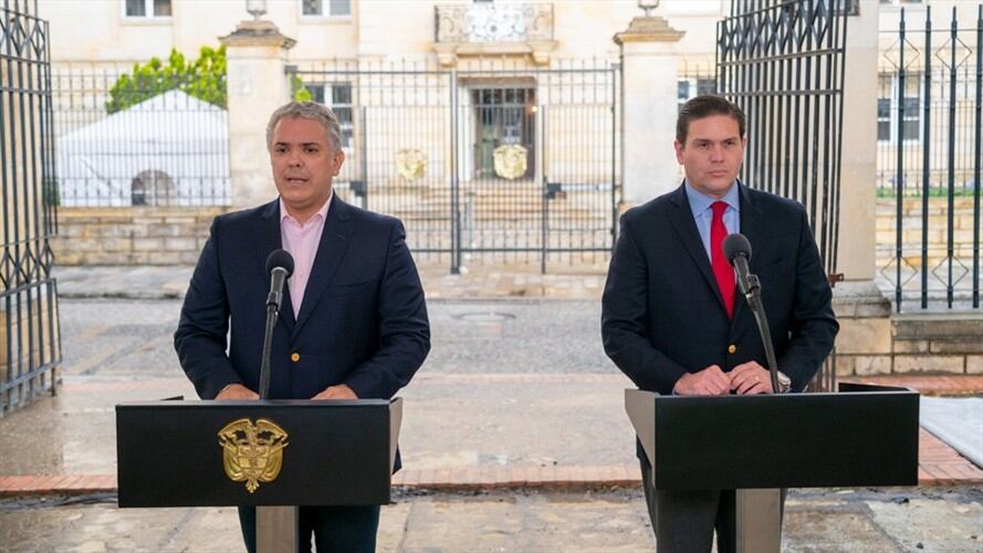Juan Carlos Pinzón Bueno fue designado como embajador de Colombia en Estados Unidos. Foto: Presidencia Colombia