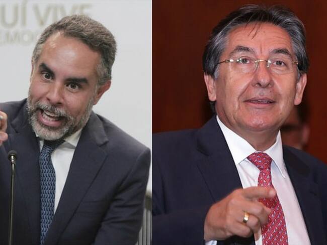 Fracasó conciliación entre senador Armando Benedetti y exfiscal Néstor Humberto Martínez . Foto: Colprensa