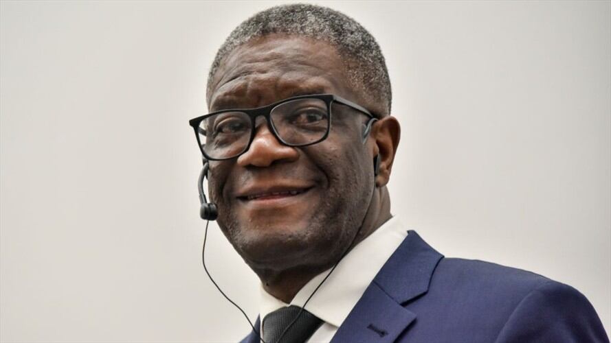 Denis Mukwege, médico y activista congoleño, ayudó a mujeres víctimas de violencia sexual durante la guerra. Foto: Getty Images