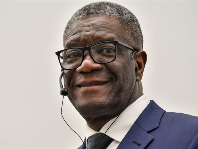 Denis Mukwege, médico y activista congoleño, ayudó a mujeres víctimas de violencia sexual durante la guerra. Foto: Getty Images