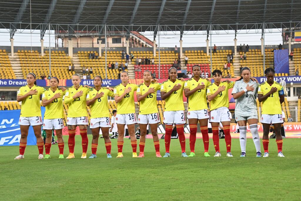 Selección Colombia Sub-17 Femenina (Photo by Masashi Hara - FIFA/FIFA via Getty Images)
