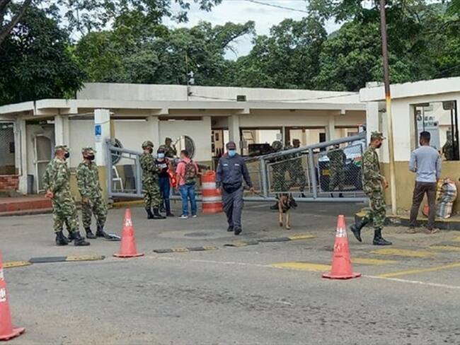 ELN desmiente autoría de atentado contra Batallón en la ciudad de Cúcuta. Foto: Audrey Carrillo