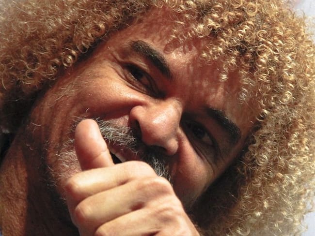 Carlos ' Pibe' Valderrama, exjugador de la Selección Colombia. Foto: Mario Franco - Colprensa