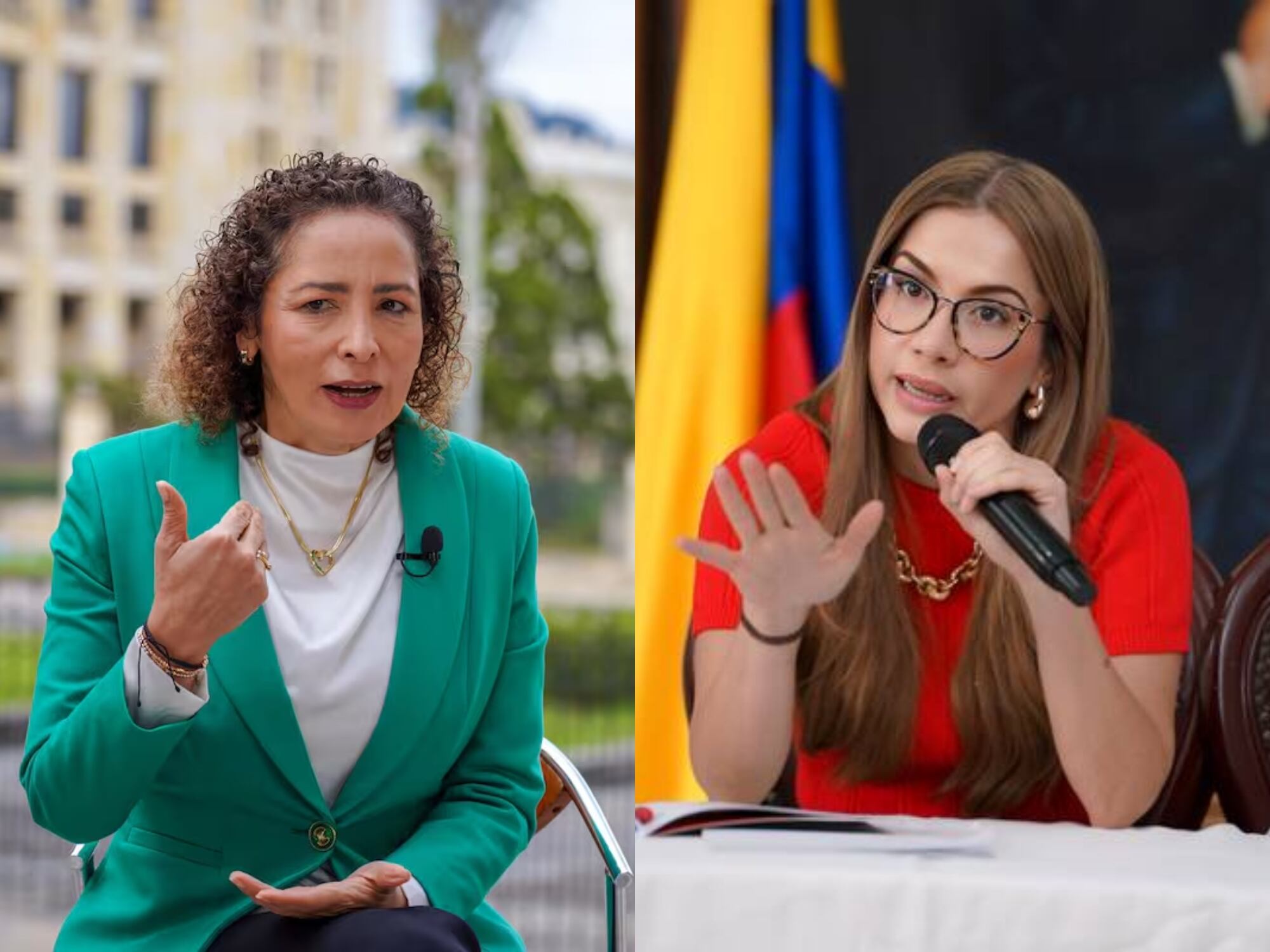 Polémica reducción al presupuesto de la Defensoría: Debaten Olga Lucía Velásquez y Catherine Juvinao