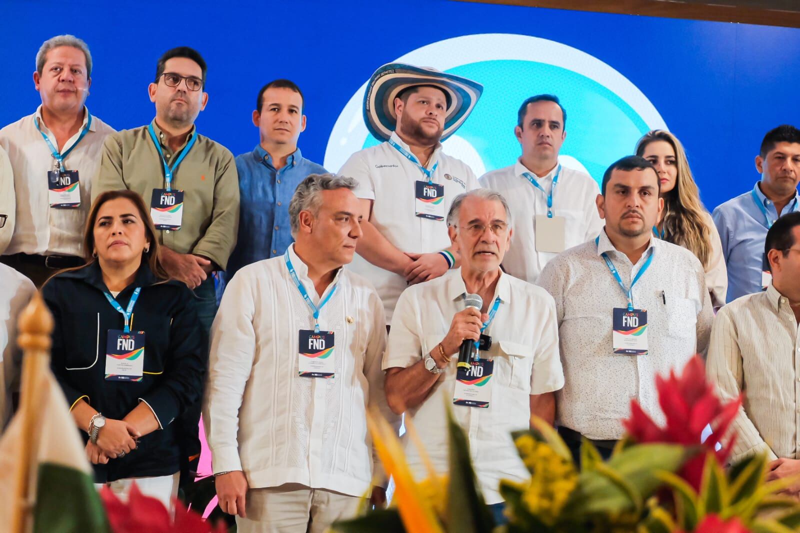 Eduardo Verano de La Rosa, Gobernador del Atlántico en el Congreso de la FND.