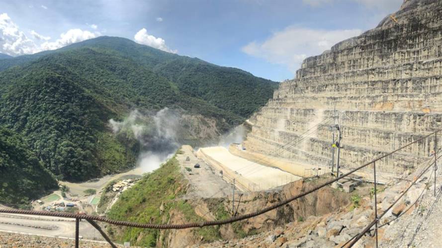 Obras en Hidroituango. Foto: W Radio