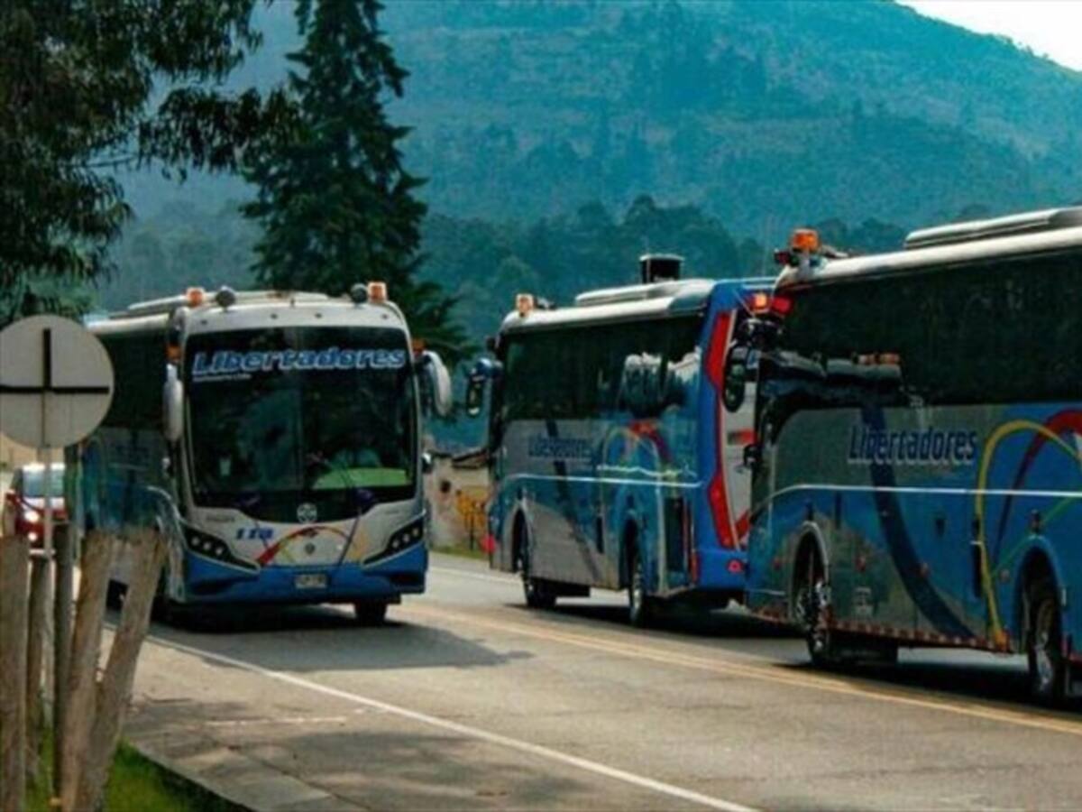 Habrá movilización de transporte intermunicipal en Boyacá por crisis económica