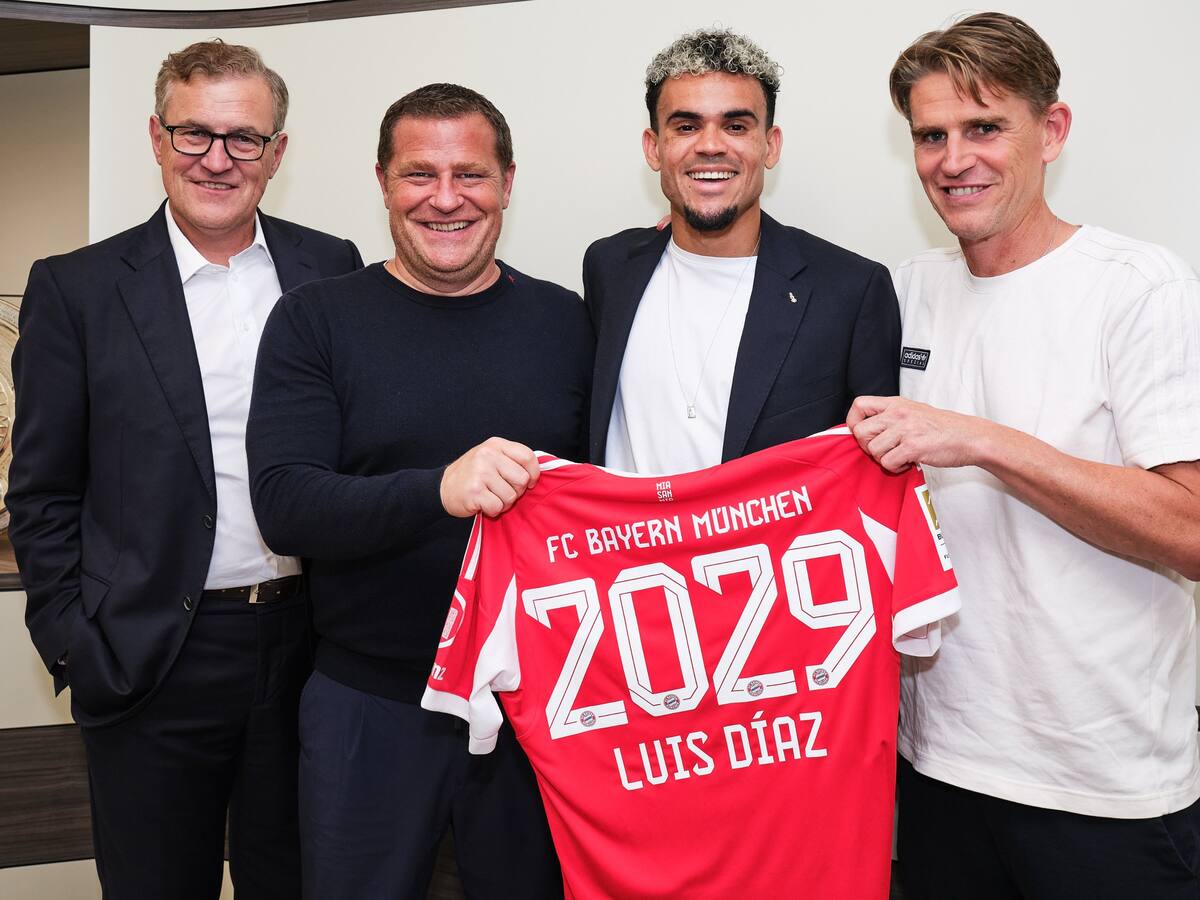 Luis Díaz fue oficializado como nuevo jugador del Bayern Múnich