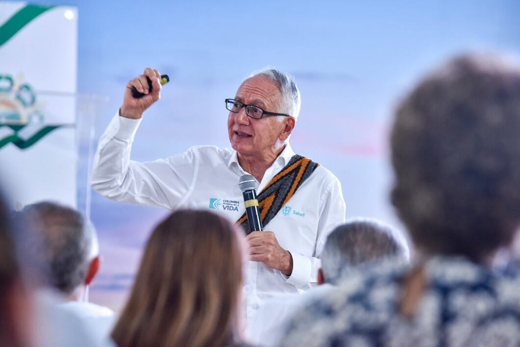 Ministro de Salud, Guillermo Alfonso Jaramillo Martínez.