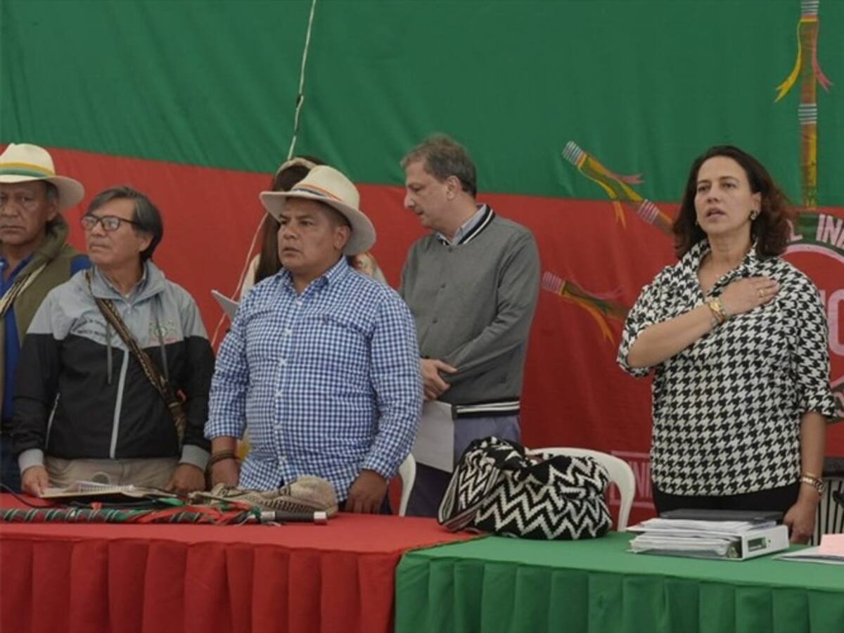 Indígenas desmienten a la ministra del Interior en Popayán