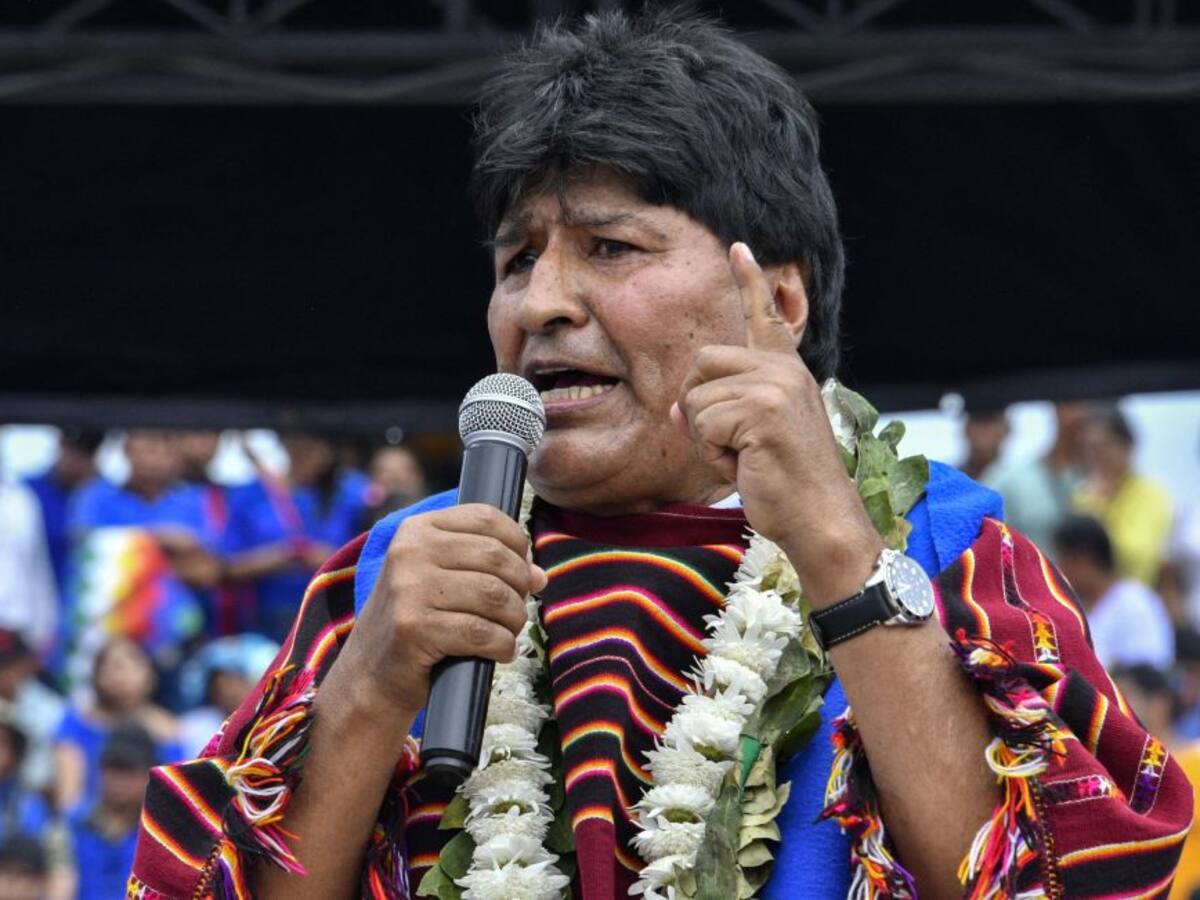 Evo Morales dice que romper relaciones con Israel “no es suficiente”
