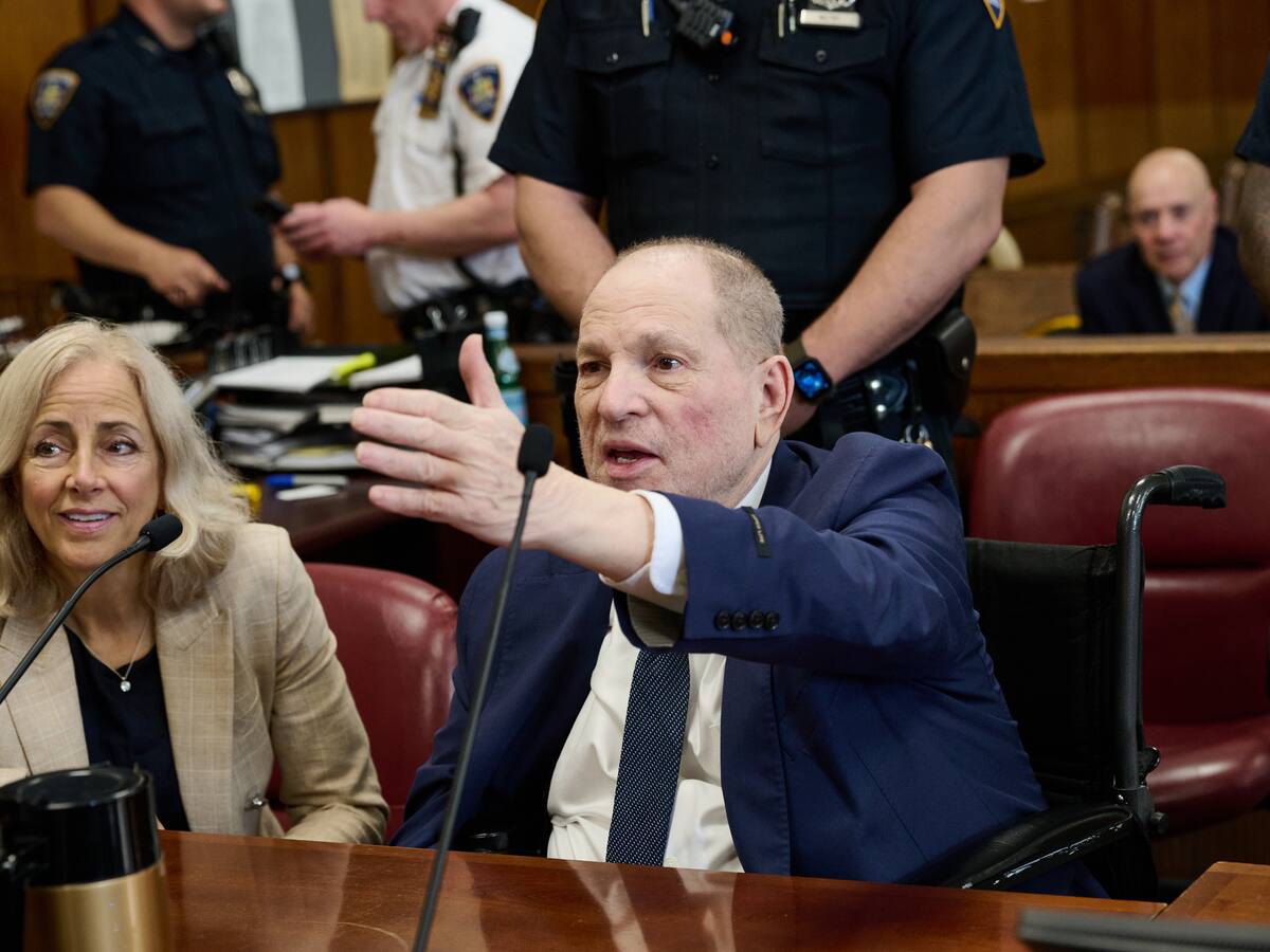 Harvey Weinstein fue hallado culpable de un cargo de agresión sexual en Nueva York, EE.UU