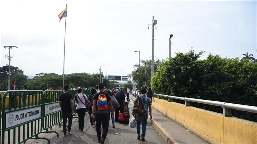 Expulsión de venezolanos . Foto: Agencia Anadolu