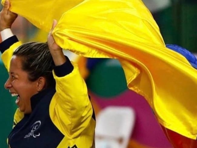 Mayerly Buitrago obtuvo plata en los Juegos Paralímpicos de Tokio 2020 . Foto: Ministerio del Deporte