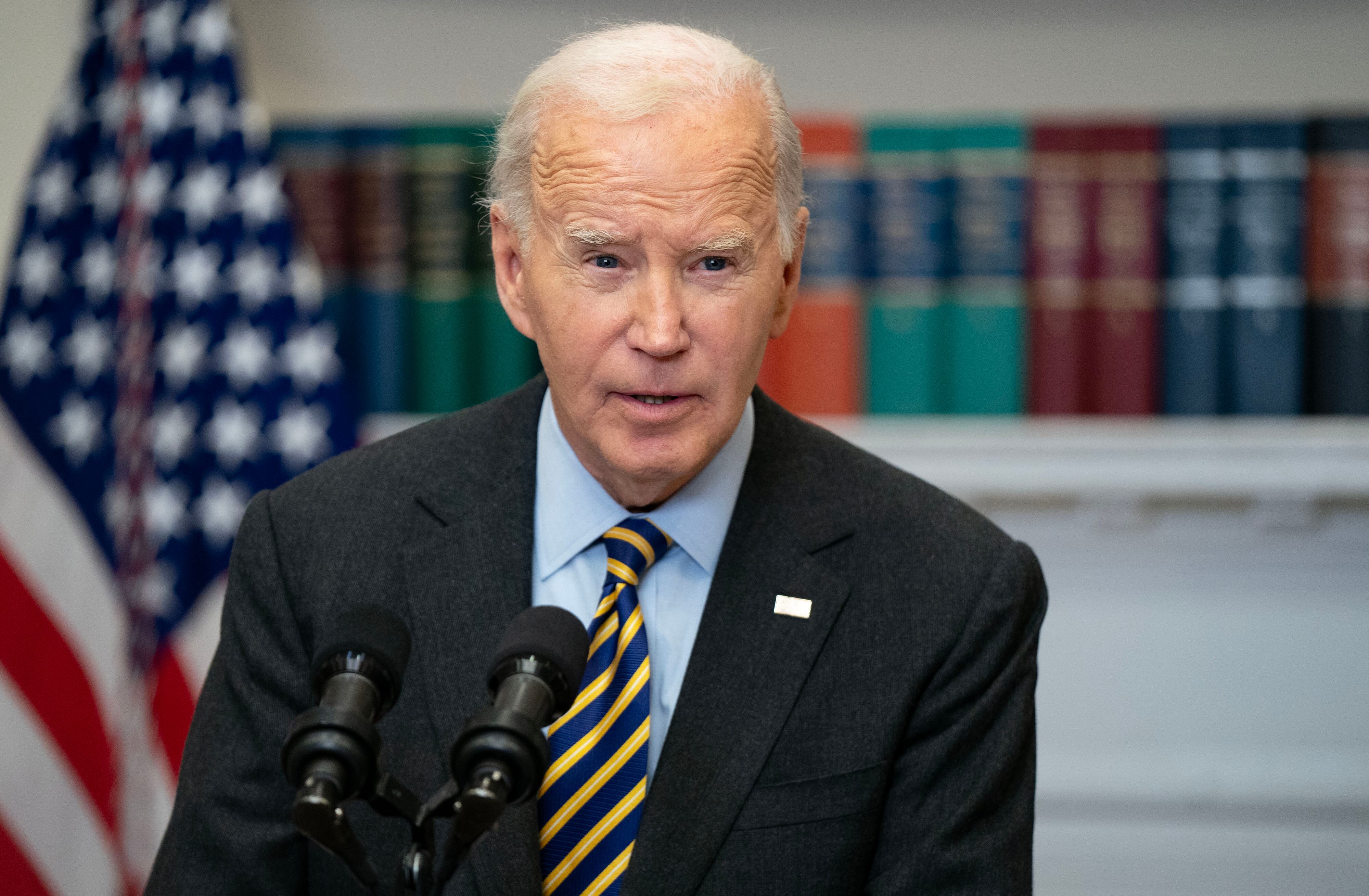 El expresidente estadounidense Joe Biden es diagnosticado con cáncer de próstata. EFE/EPA/LEIGH VOGEL / POOL