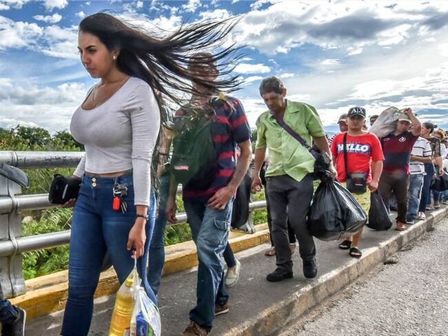 ¿Por qué no va más el campamento humanitario venezolano en Bogotá?