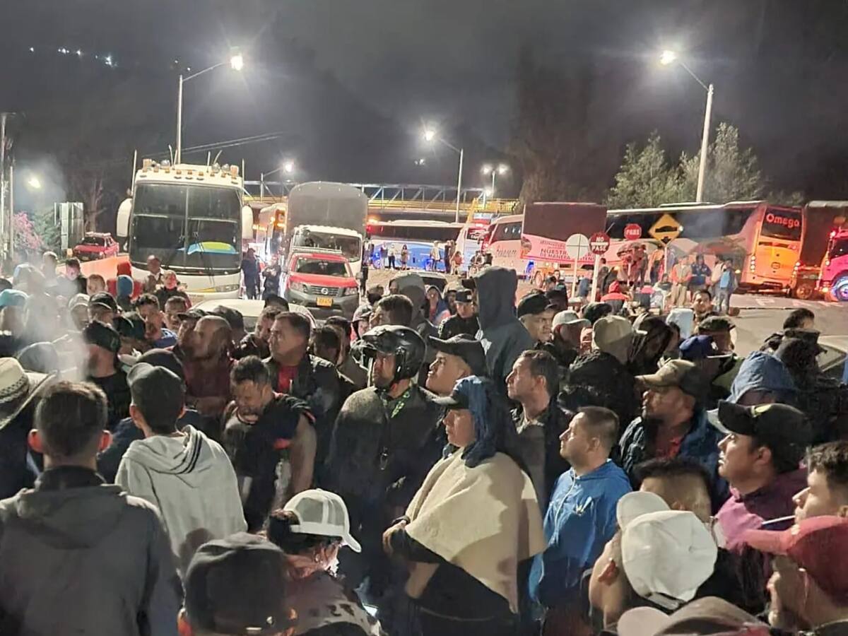 Se levanta bloqueo en la vía nacional Cúcuta-Pamplona