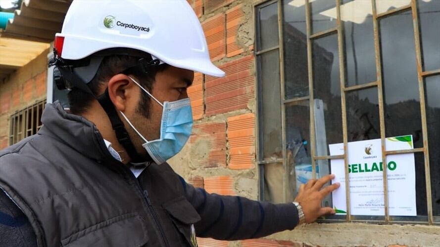 La medida preventiva busca proteger el medio ambiente.. Foto: Corpoboyacá