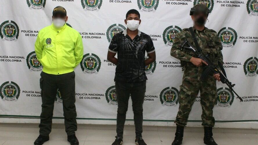 Alias 'Chino' presentaba una orden de captura vigente emanada por el Juzgado Segundo Penal Municipal con Funciones de Control de Garantías de la ciudad de Montería. Foto: Cortesía