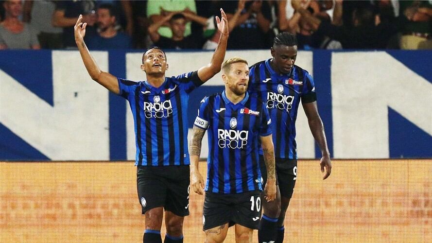 Luis Muriel, figura con el Atalanta. Foto: Agencia EFE
