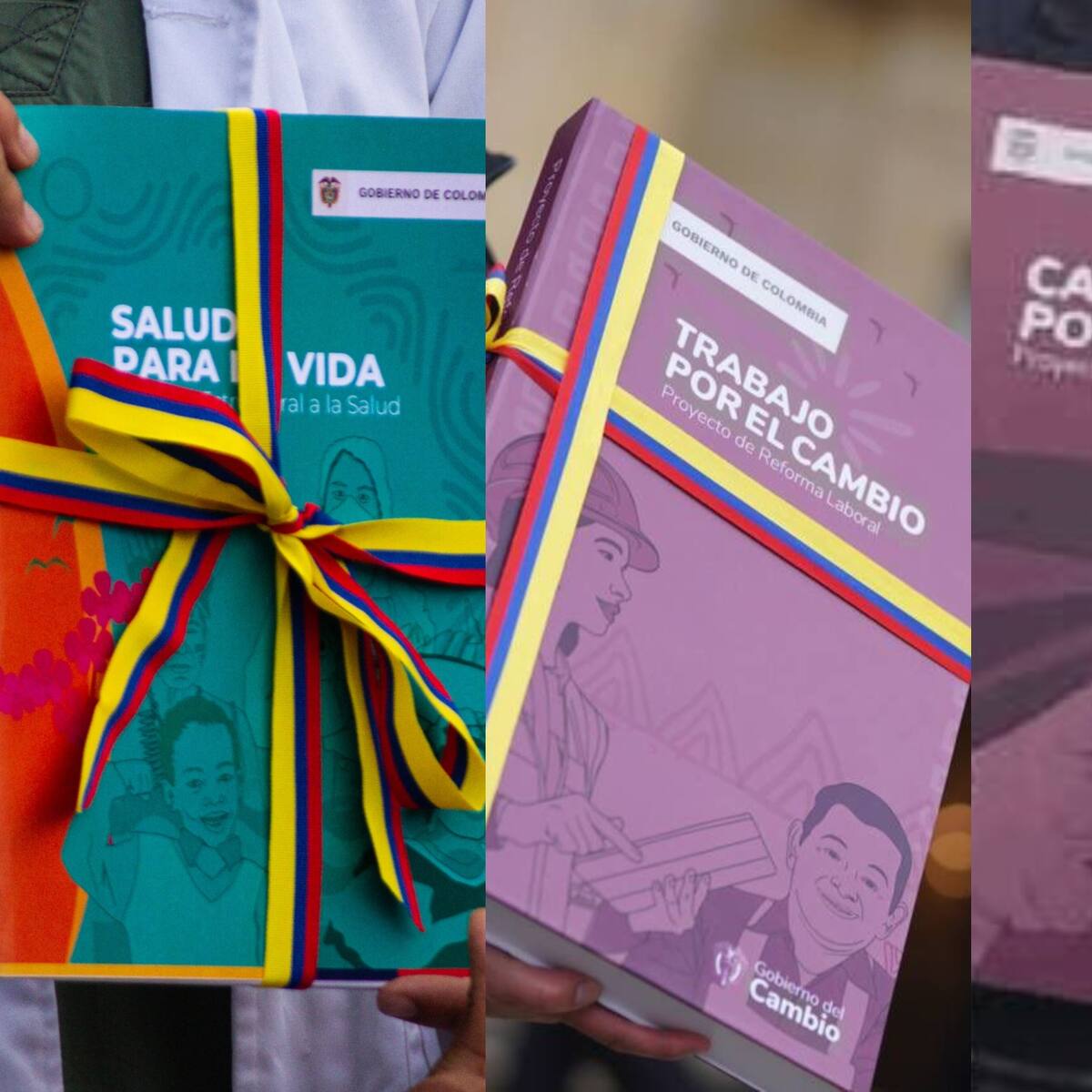 Opinómetro: 45% de los colombianos cree que Gobierno debe aplazar las reformas sociales