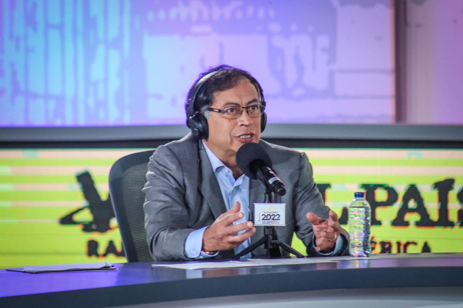 “Creció el multicrimen mientras hacían trizas el Acuerdo de Paz, hay que hacer trizas la guerra”: Gustavo Petro. Foto: Redacción W Radio.