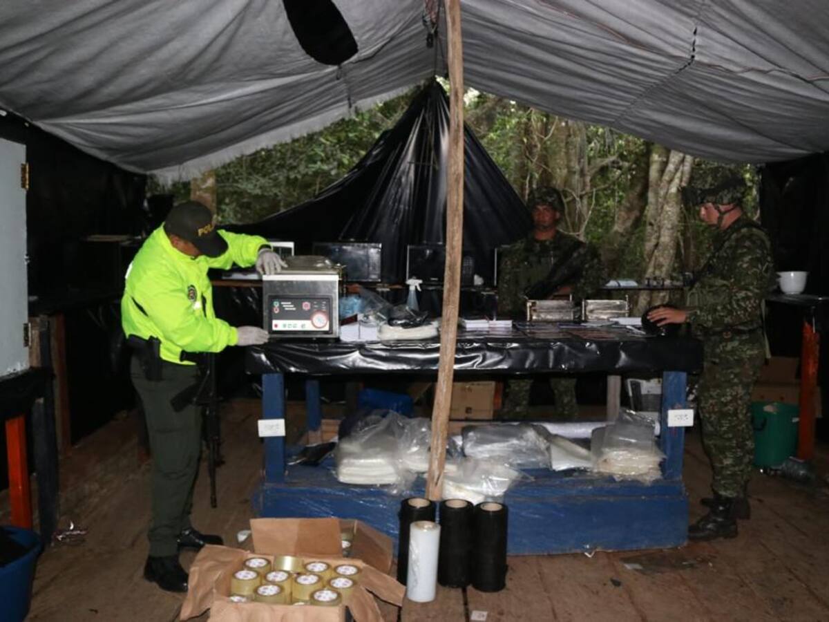 Autoridades destruyeron complejo cocalero en Norte de Santander